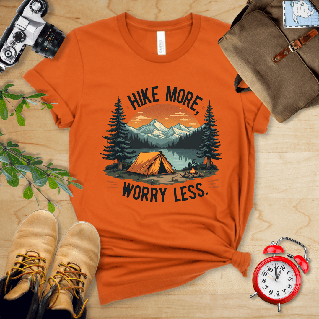 Hike More, Worry Less Shirt - Image 6
