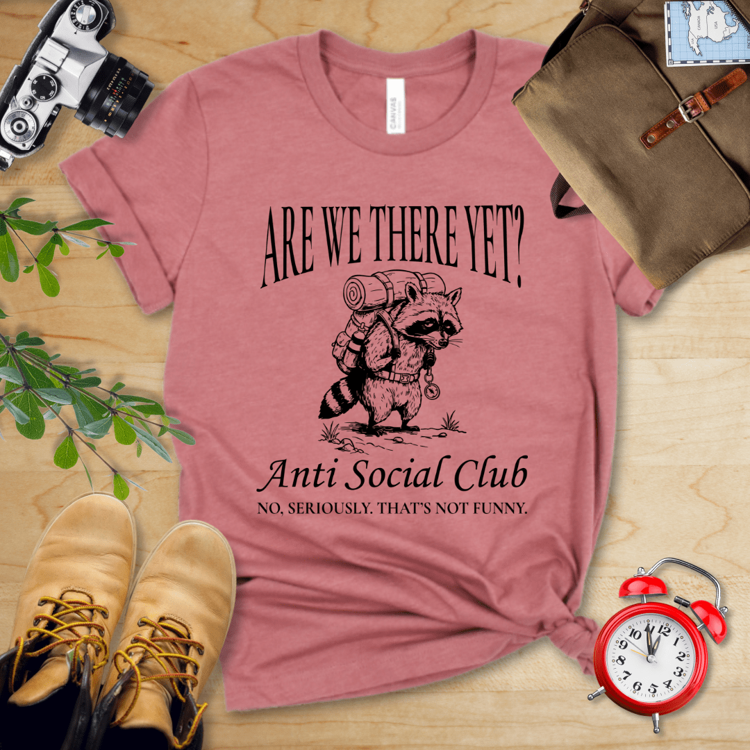 Hiking Anti Social Club  Shirt