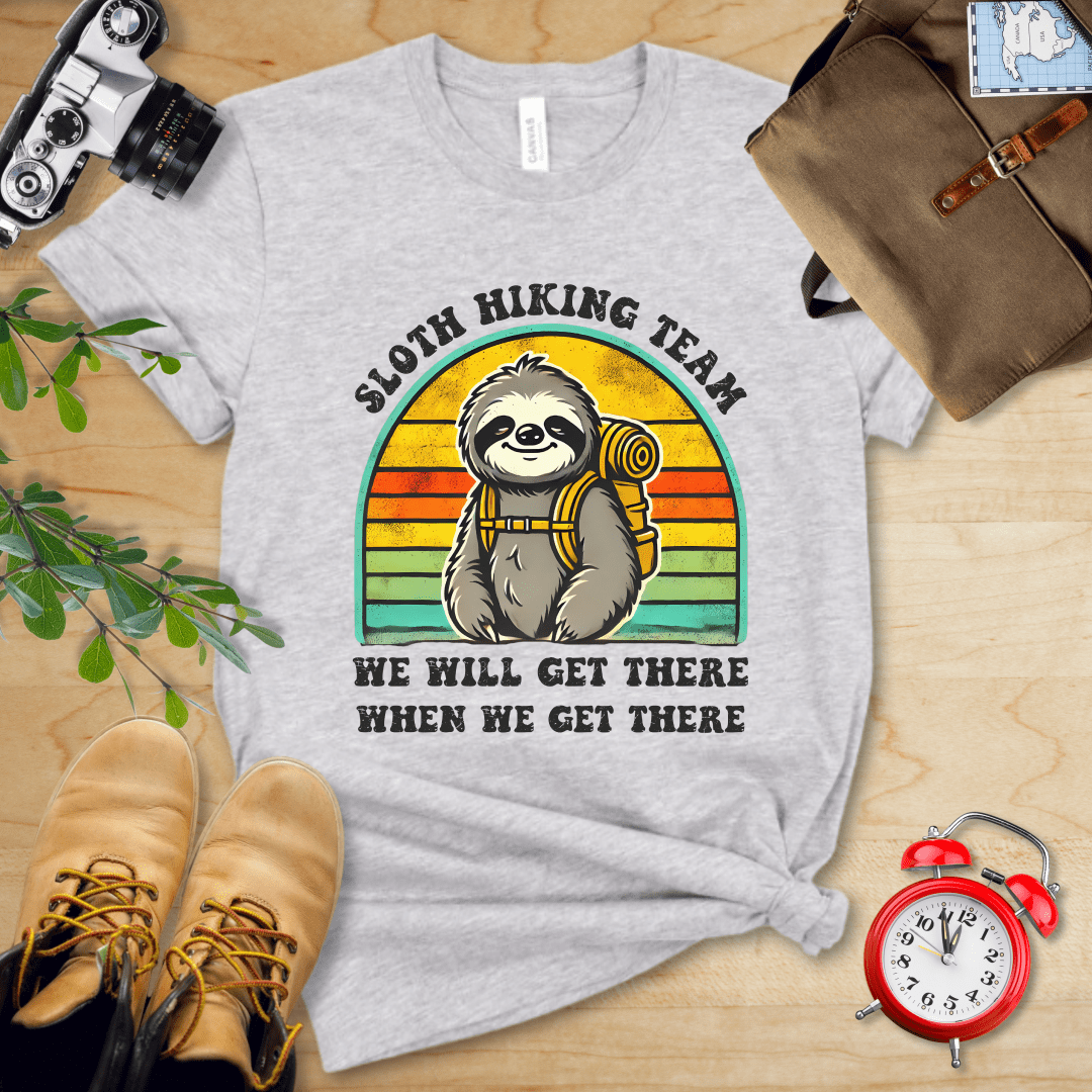 Sloth Hiking Team Shirt - Image 3
