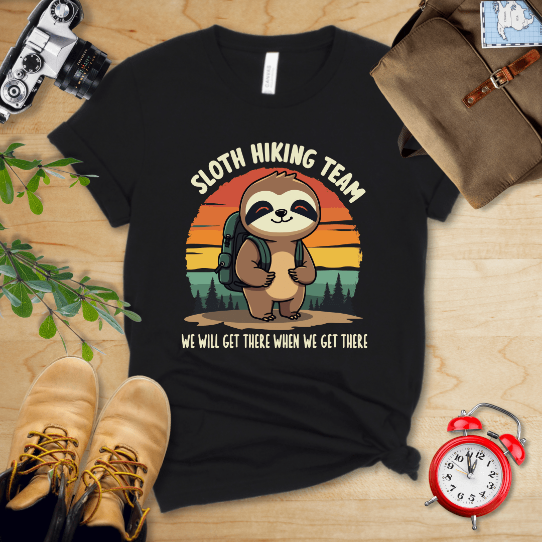Sloth Hiking team Shirt - Image 3