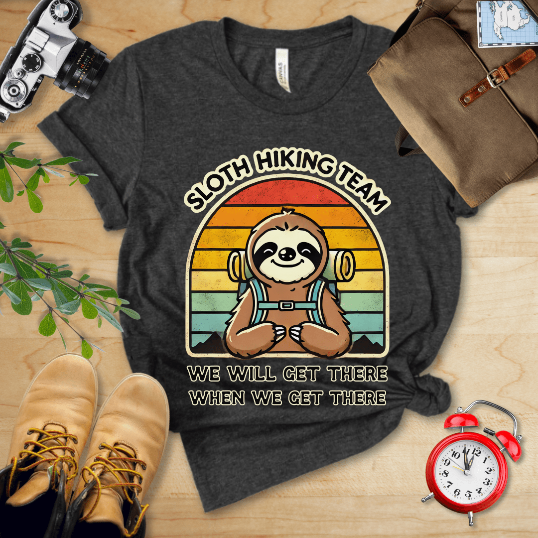 Sloth Hiking Team Shirt - Image 5
