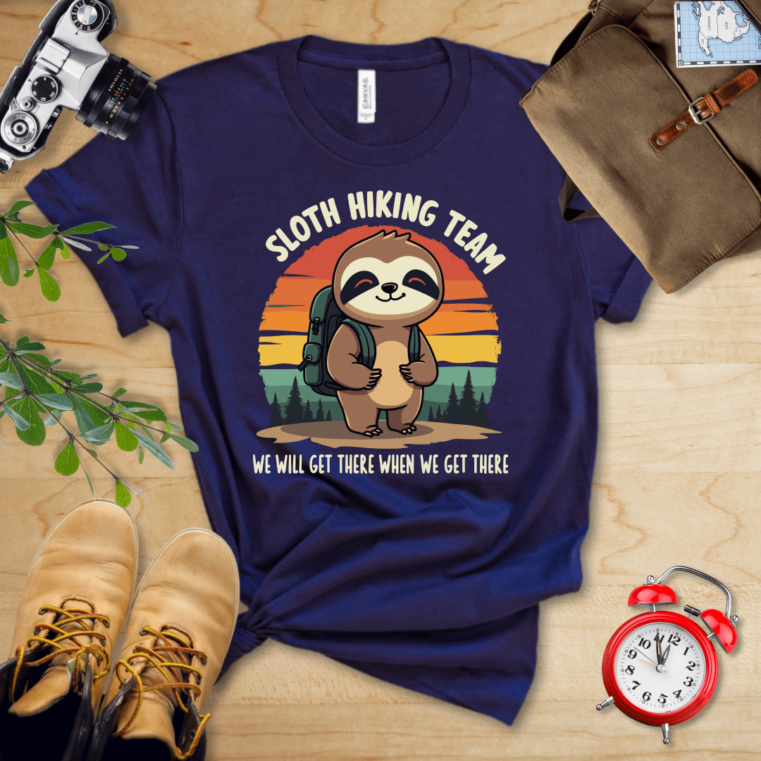 Sloth Hiking team Shirt - Image 4